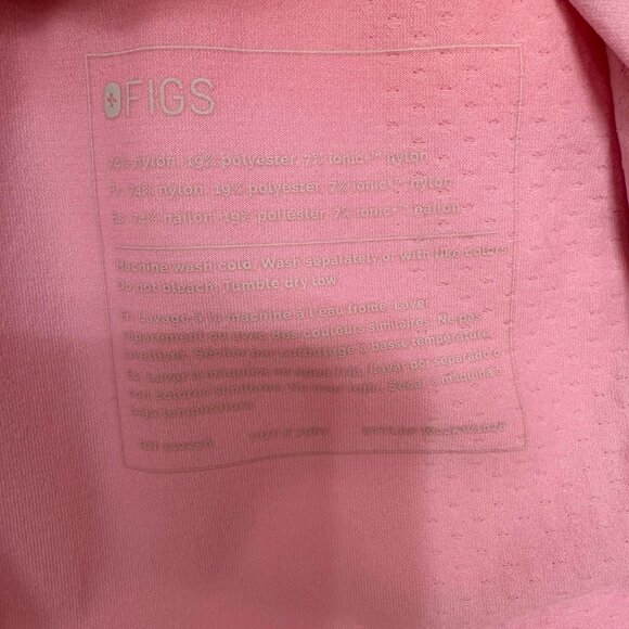 FIGS Ombre F’ing Pink Salta Seamless Long Sleeve Underscrub – Rare - Picture 4 of 4